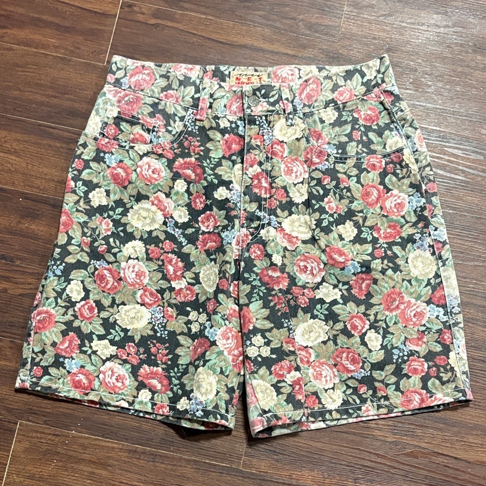 N.E.T Works Floral 90s Shorts